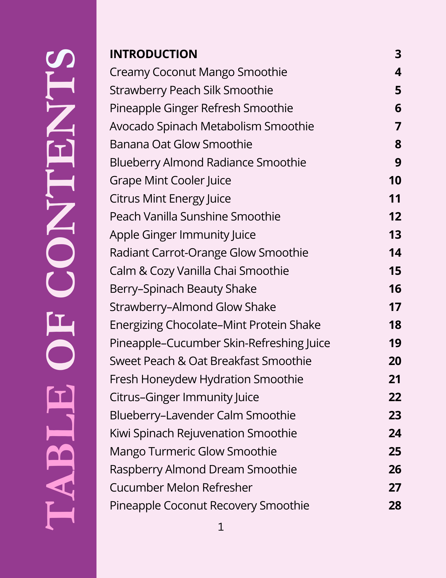 50+ Healthy Smoothies