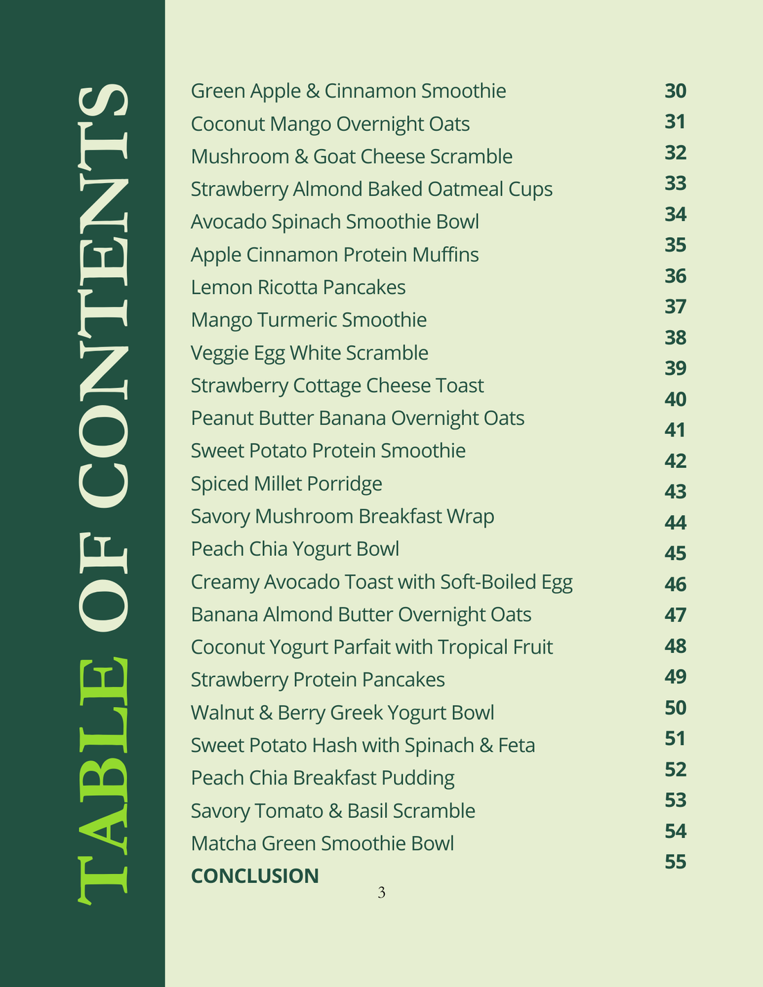 50+ Healthy Breakfasts