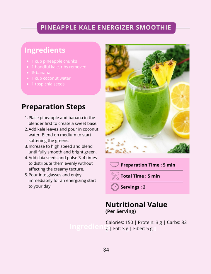 50+ Healthy Smoothies